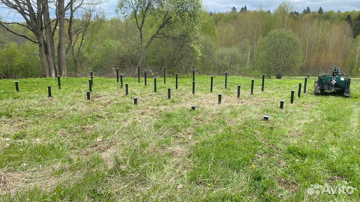 Монтаж,закручивание,установка винтовых свай