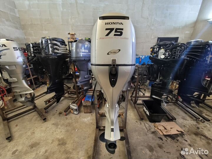 Honda bf75 лодочный мотор