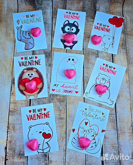 Подарок на 14 февраля, валентинка