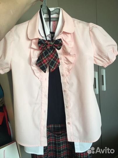 Рубашка на девочку 146,152 (2шт)