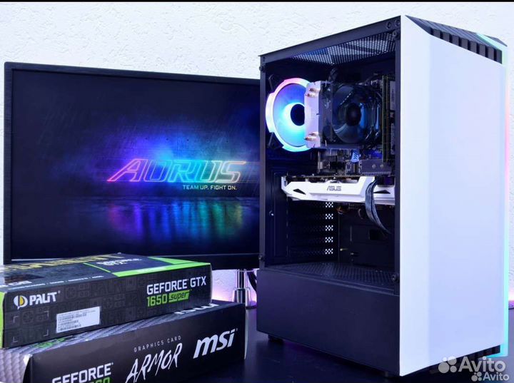 Игровой пк Intel I3 12100F + RX 6600 XT / RX 6700