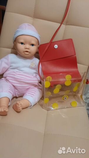 Кукла пупс Муси Пуси говорит, плачет