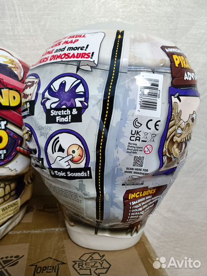 Игрушка сюрприз zuru smashers Остров динозавров