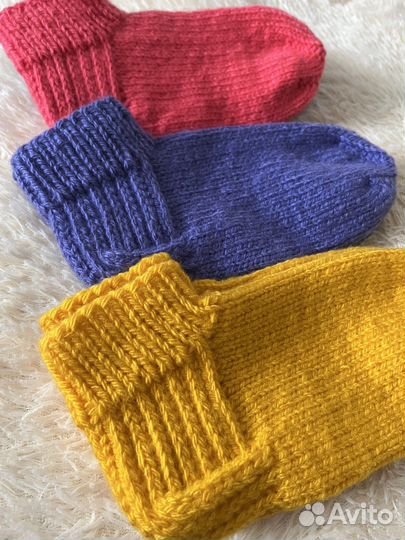 Носочки вязанные