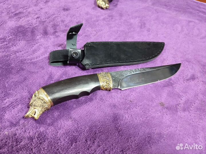 Нож из стали х12мф зверь