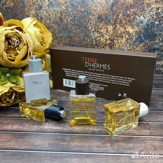 Мужской подарочный набор Hermes Terre d'Hermes