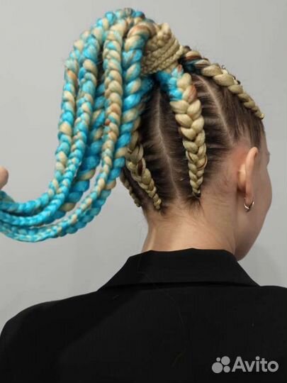 Афрокосички, косы, брейды с канекалоном