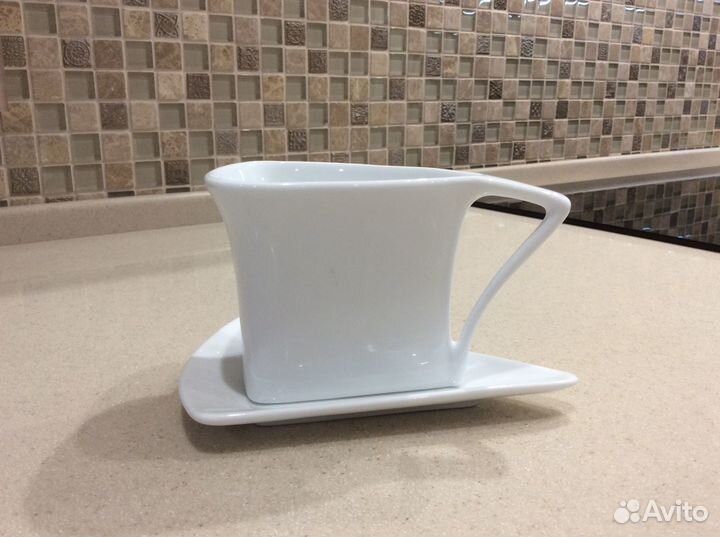 Чайный набор чашка+блюдце