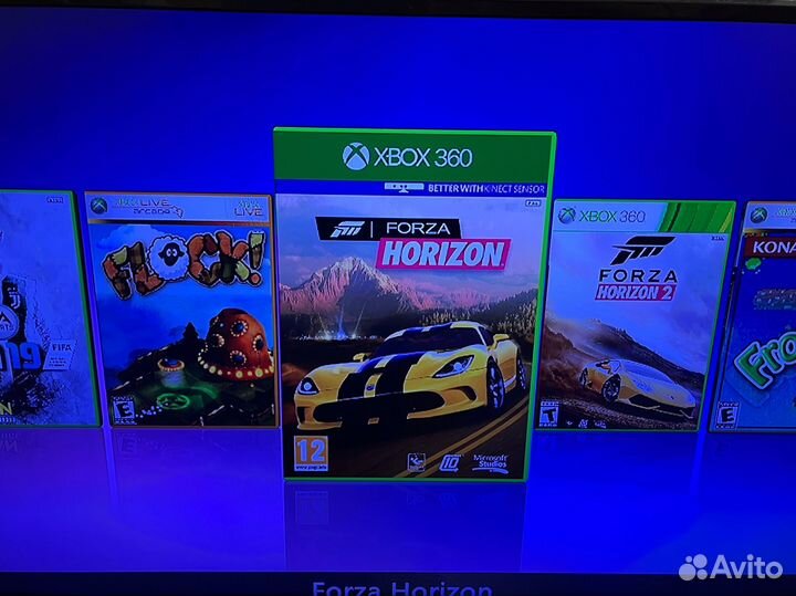 Xbox 360, прошит фрибут 260 игр, 2 джойстика