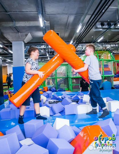 Ниндзя парки нк-4, детская игровая зона