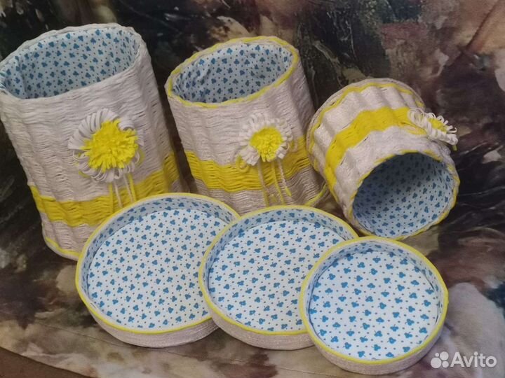 Ёмкости для хранения. Ручная работа