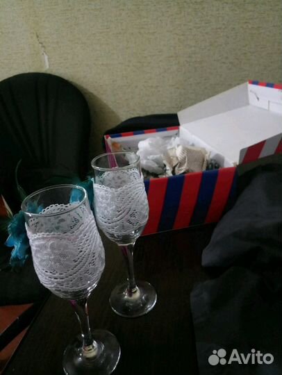 Бокалы свадебные