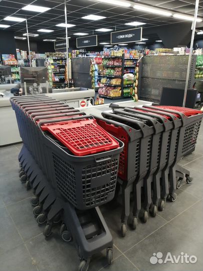 Пoкупaтeльскaя телeжка для магазинов