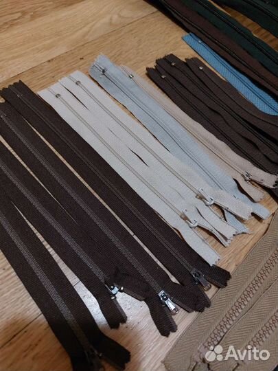 Молнии разные 35 шт