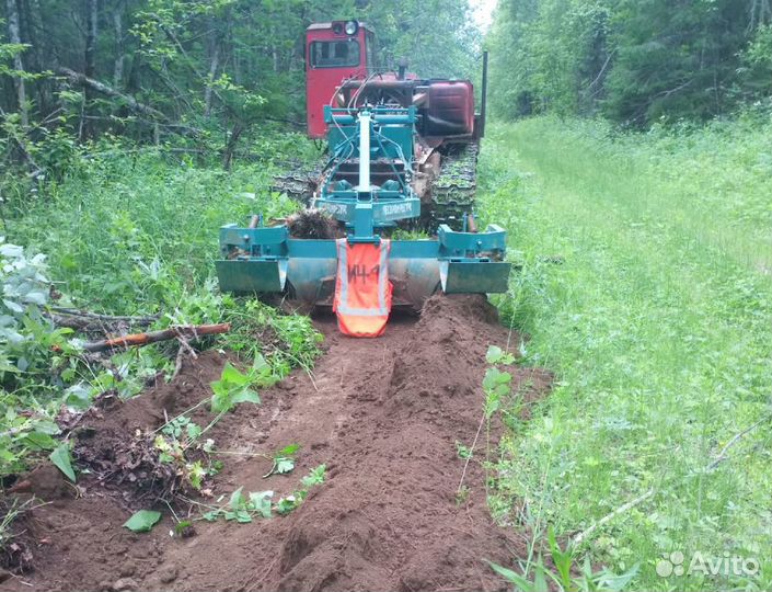 Плуг лесной пл-1 трелевочный для тдт-55