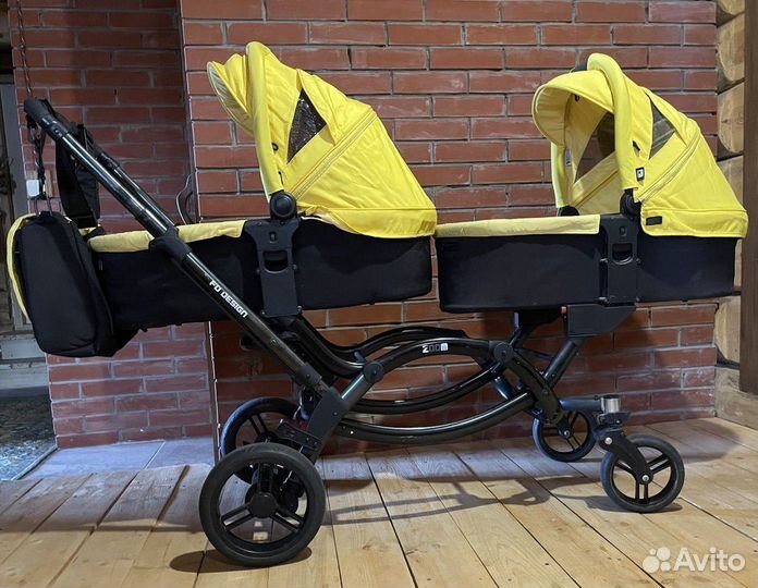 Коляска для двойни или погодок FD design soom