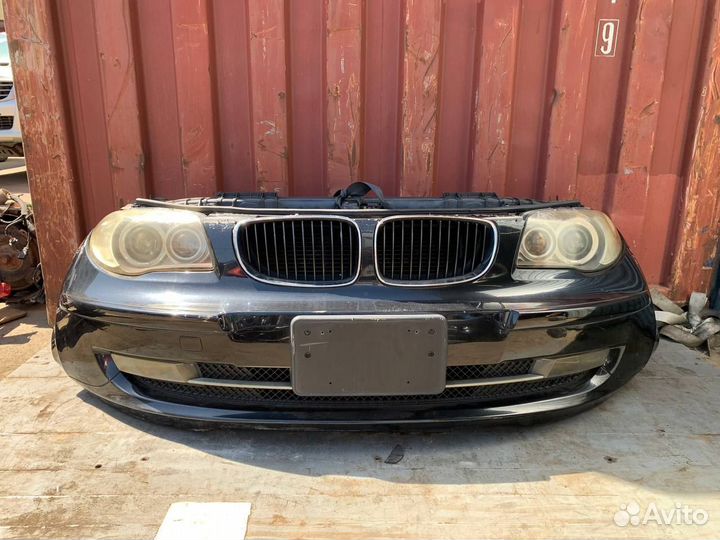 Срез морды BMW 1 серии Е87 рестайлинг ксенон