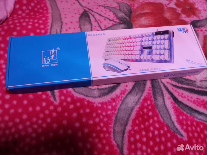 Клавиатура + мышь проводные