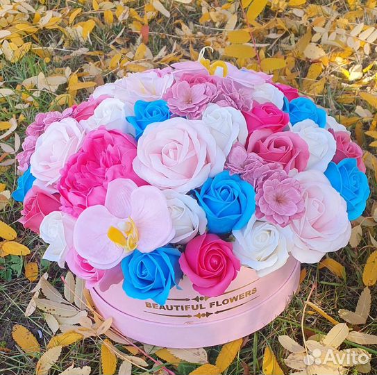 Букет композиция из мыла