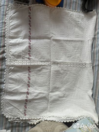 Скатерть льняная СССР