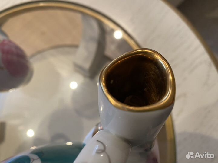 Чайник, сливочник посуда Дулево