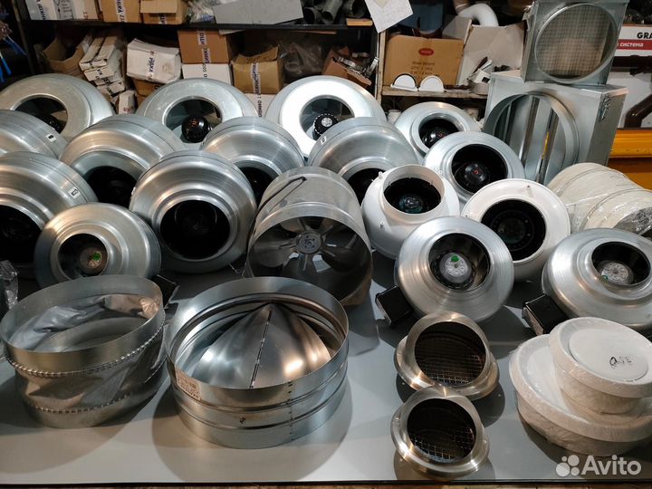 Вентилятор вытяжной 150'160'200