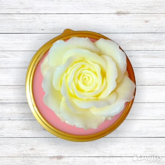 Мыло ручной работы цветы