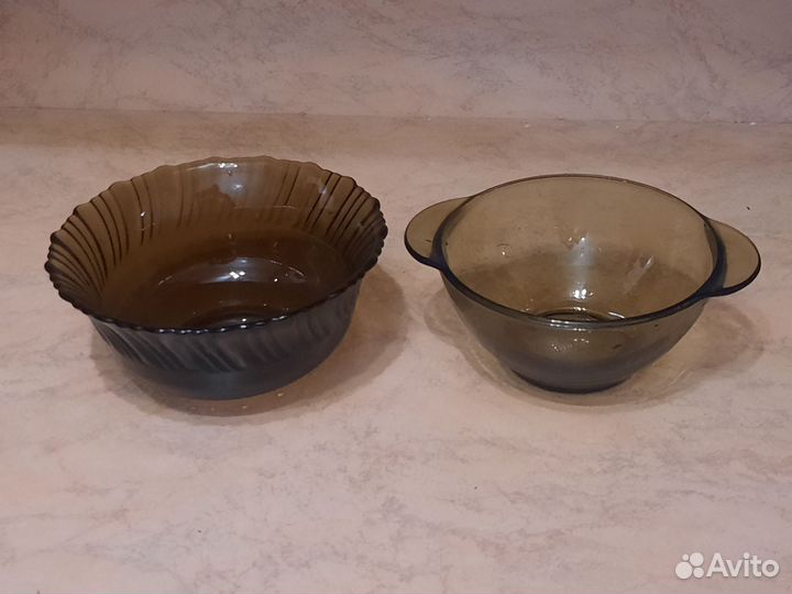 Посуда темное стекло