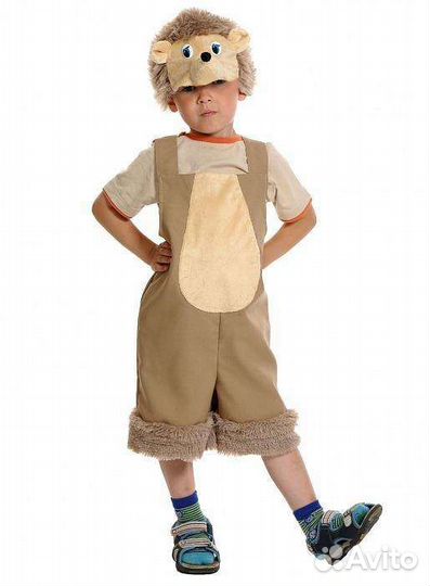 В аренду/прокат Новогодний Костюм Ежик (1-6 лет)