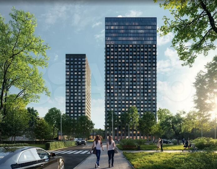 3-к. квартира, 55 м², 5/31 эт.