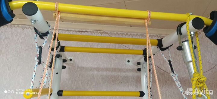 Деревянная детская качель