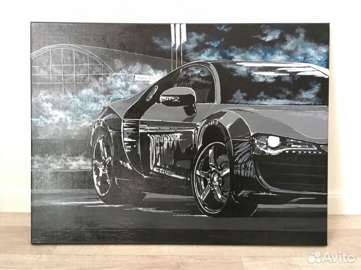 Большая картина (акрил) 80х60 см