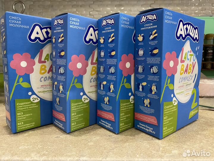 Детская смесь Агуша 2