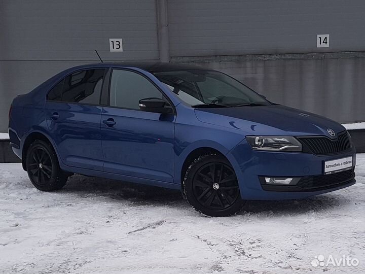 Skoda Rapid 1.4 AMT, 2017, 194 542 км