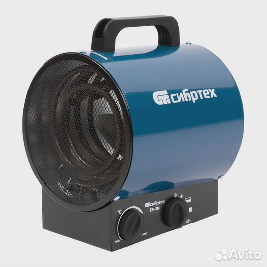 Тепловая пушка работает в 3 режимах Сибртех