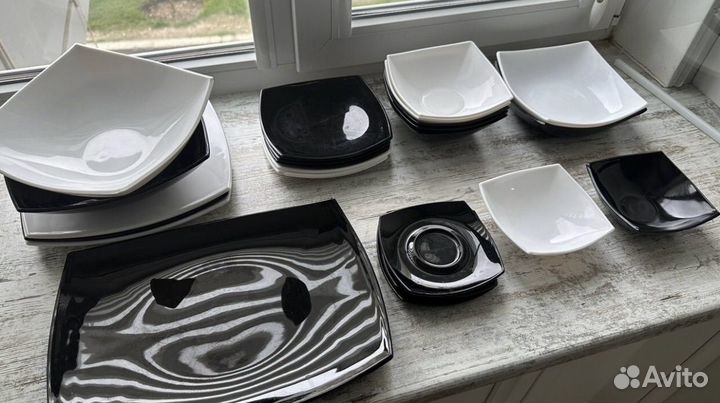 Набор столовой посуды бу