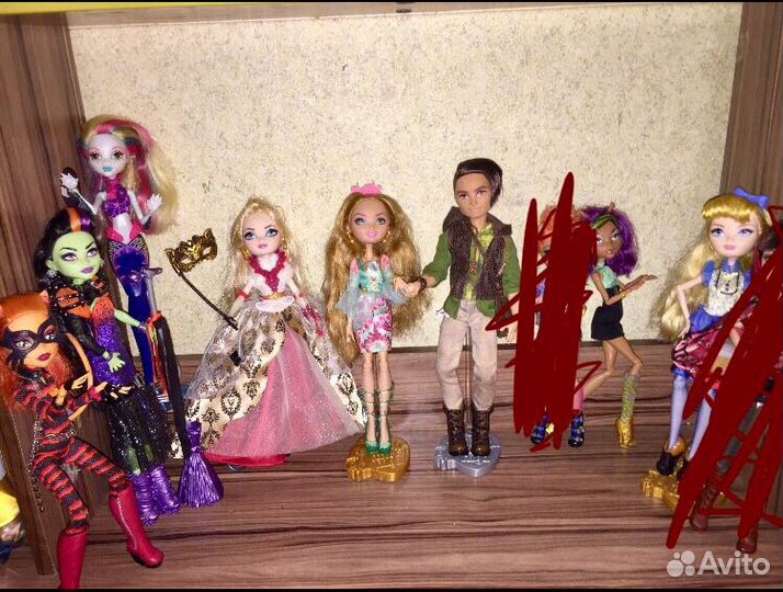 Куклы монстер хай и эвер автер хай