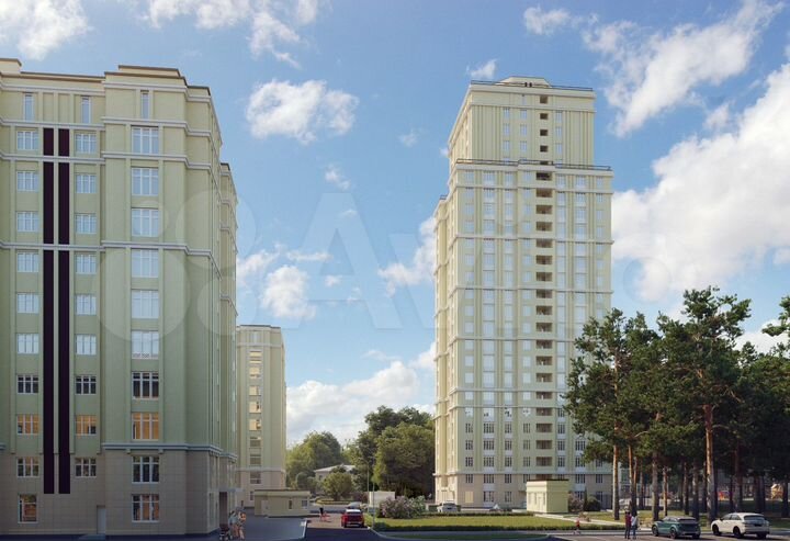 2-к. квартира, 64,2 м², 8/10 эт.