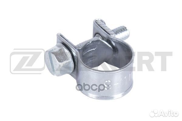 Хомут силовой 9-11 мм (оцинк. сталь) zekkert B