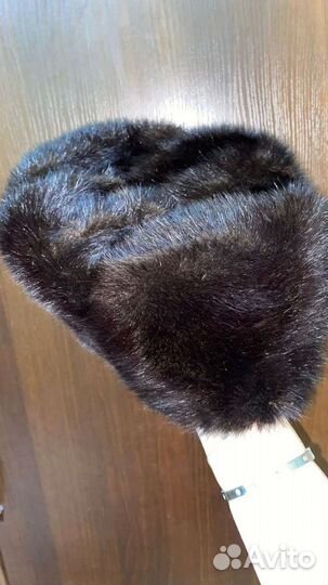 Норковая шапка мужская