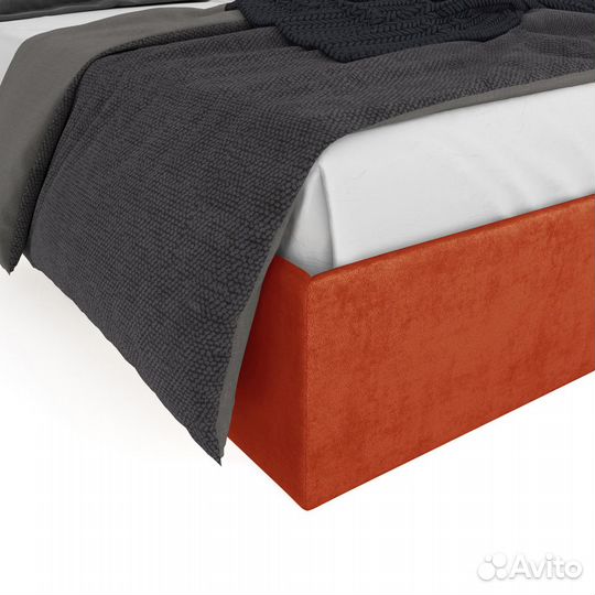 Кровать Астория-500zd двуспальная с матрасом на за