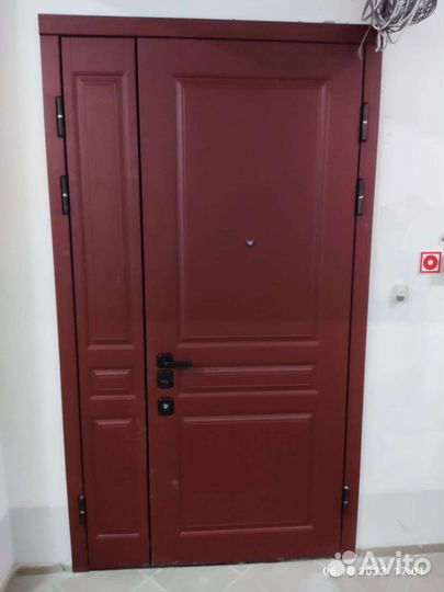 Установка входных металлических дверей