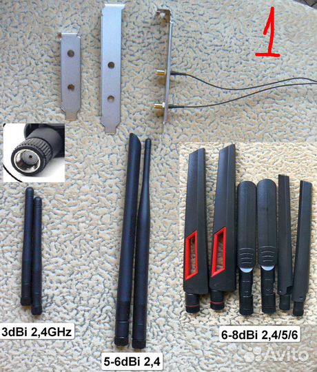 WiFi адаптеры, модули, пигтейлы, сетевые платы PCI