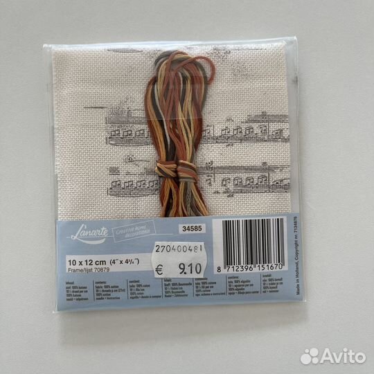 Новые наборы для вышивания Lanarte