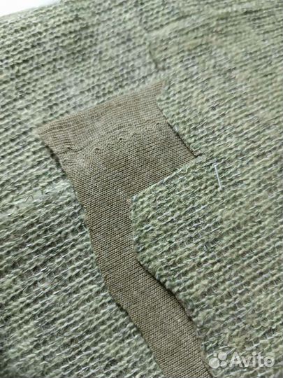 Ткань итальянская трикотаж двуслойный под шерсть