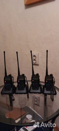 Комплект раций Baofeng UV-5R/4, чёрный