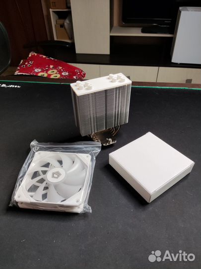 ID-cooling SE 224 xt basic, RGB Power case вентили