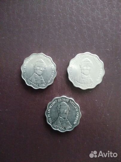 Монеты Ямайка 10 долларов