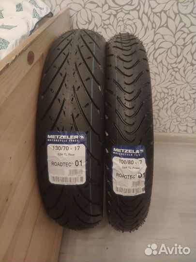 Metzeler roadtec 01 100/80/17 - 130/70/17