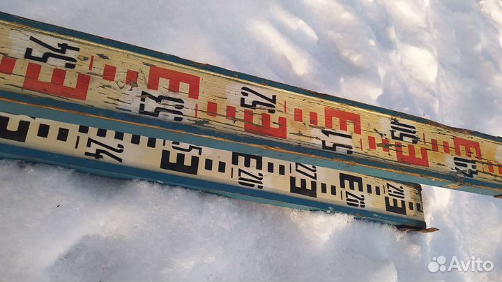 Рейка геодезическая